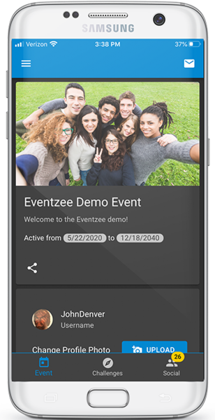 Eventzee's scavenger hunt app allows for complete customization. Request our free demo today